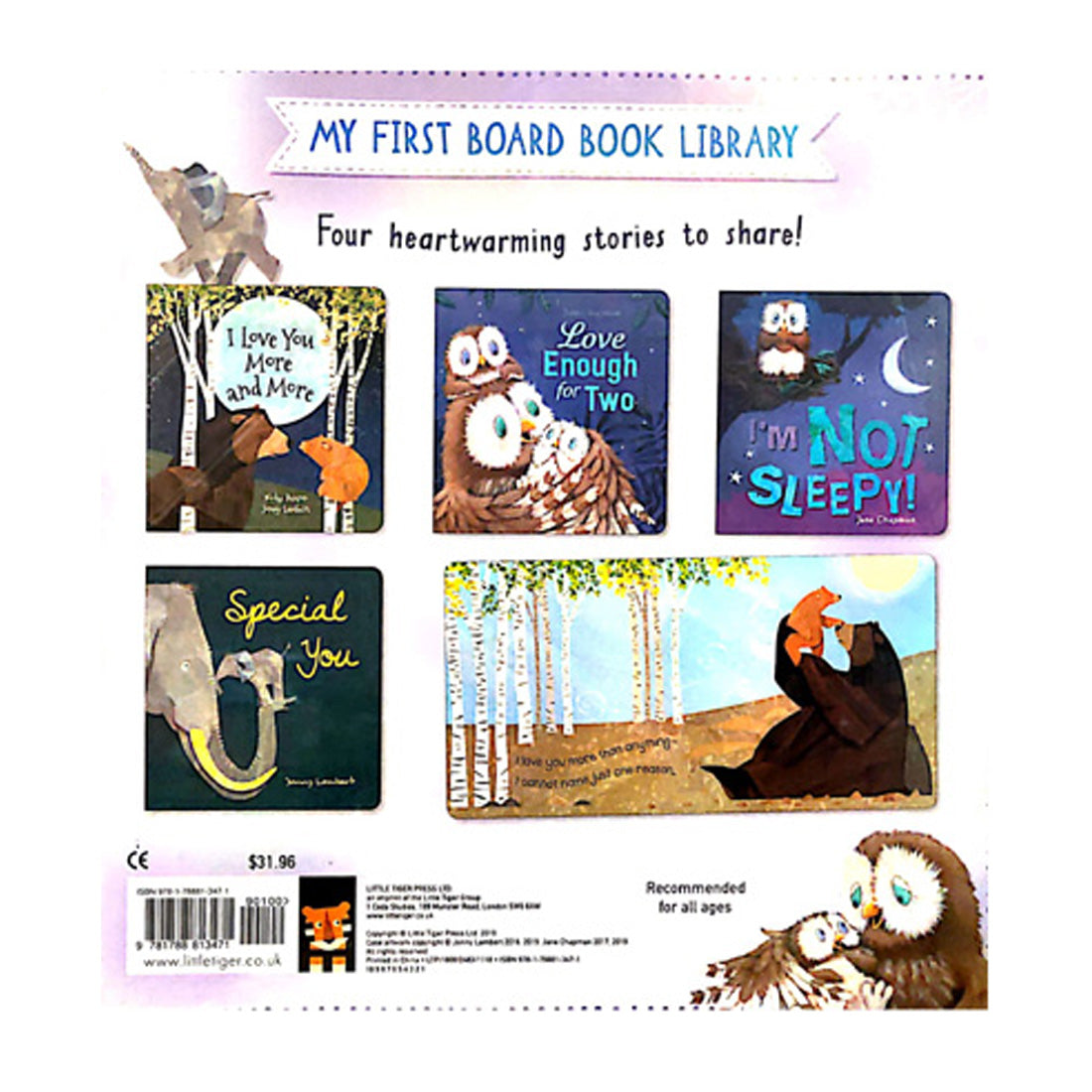 My First Board Book Library 1 (4 Book Set)