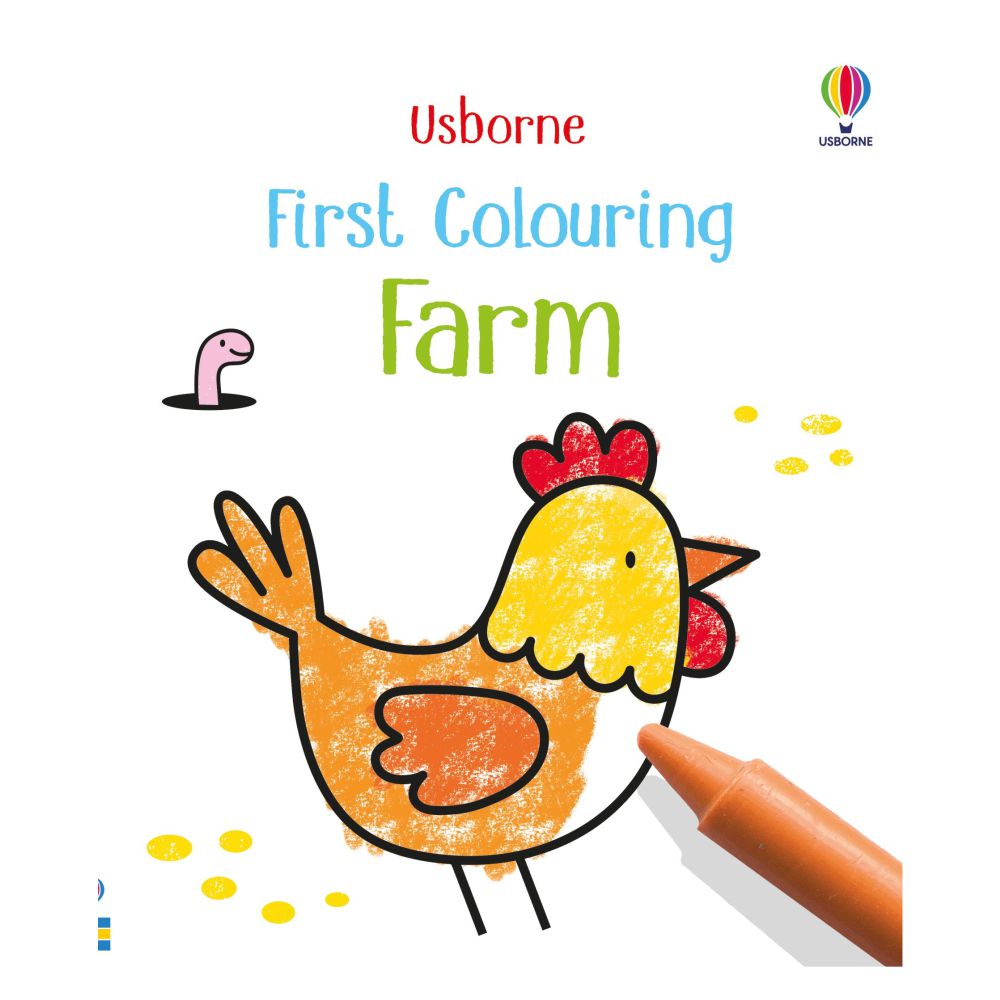 Usborne : First Colouring Farm