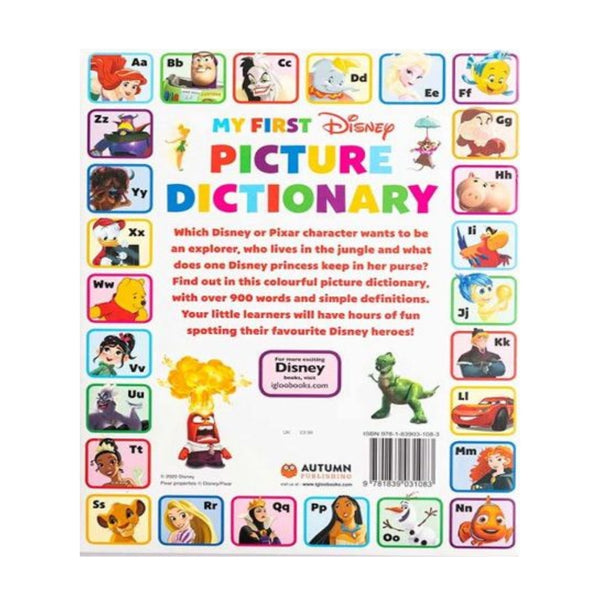 Picture Dictionary, My First Dictionary, Disney - My Baby Babbles