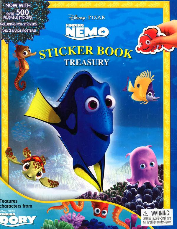 Sticker Book Treasury - Finding Nemo