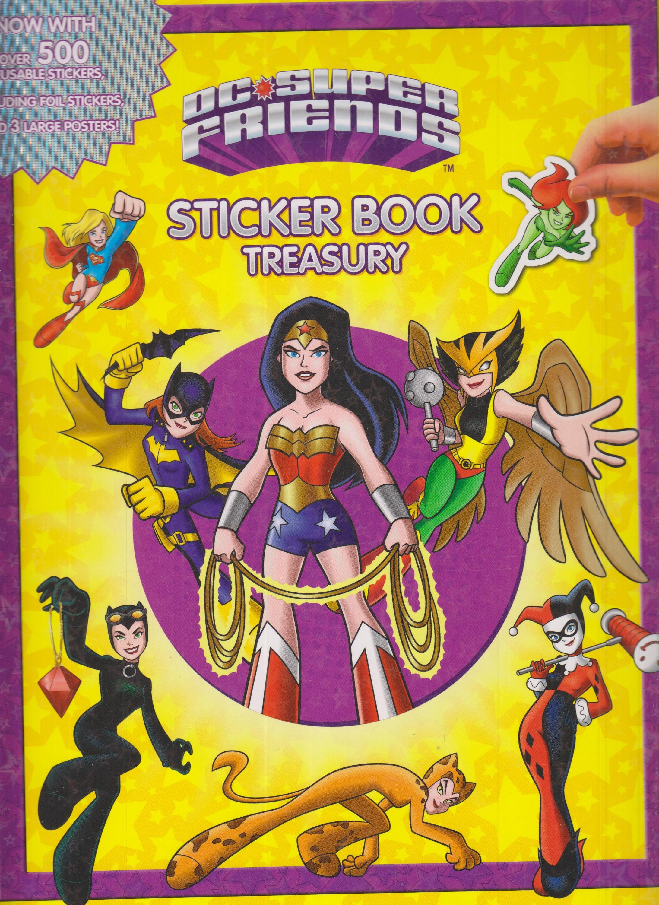 Sticker Book Treasury - DC Super Friends