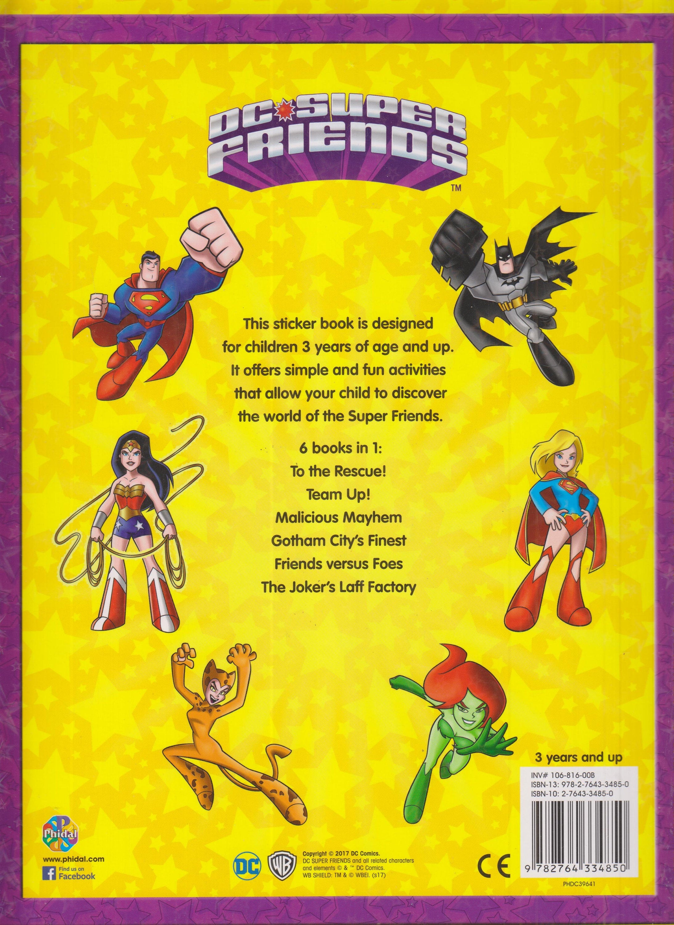 Sticker Book Treasury - DC Super Friends