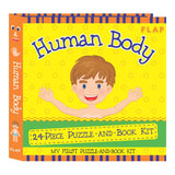 Human Body - 24 piece Puzzle And Book Kit