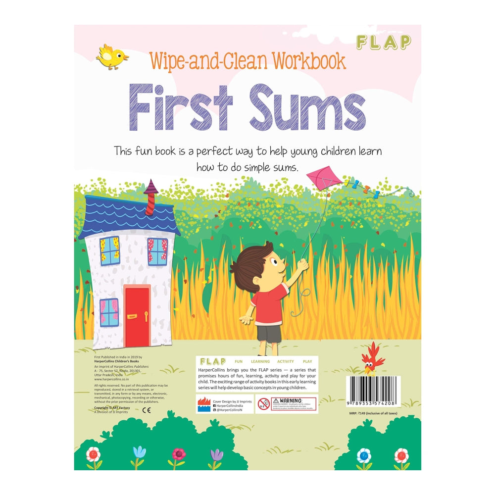 Wipe and Clean Workbook - First Sums