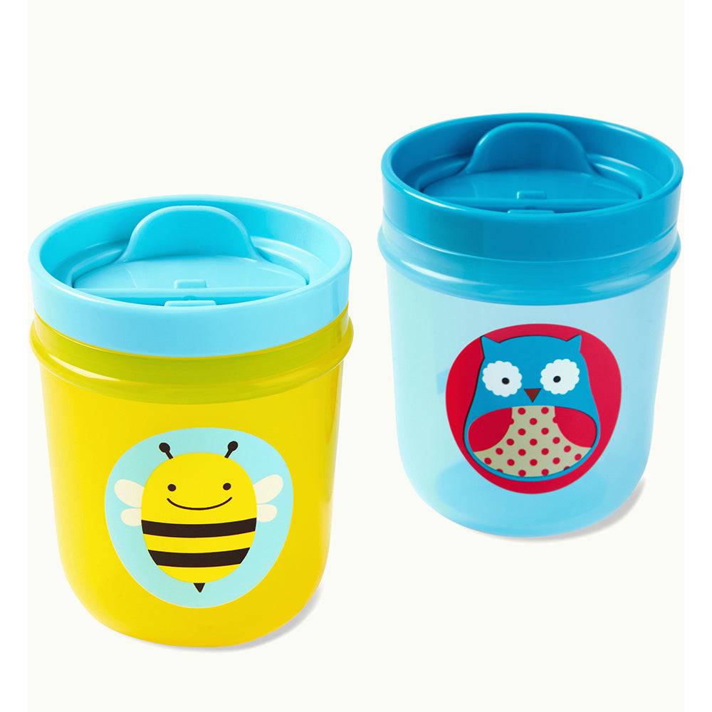 Skip Hop Zoo Tumbler Cups - Owl/Bee