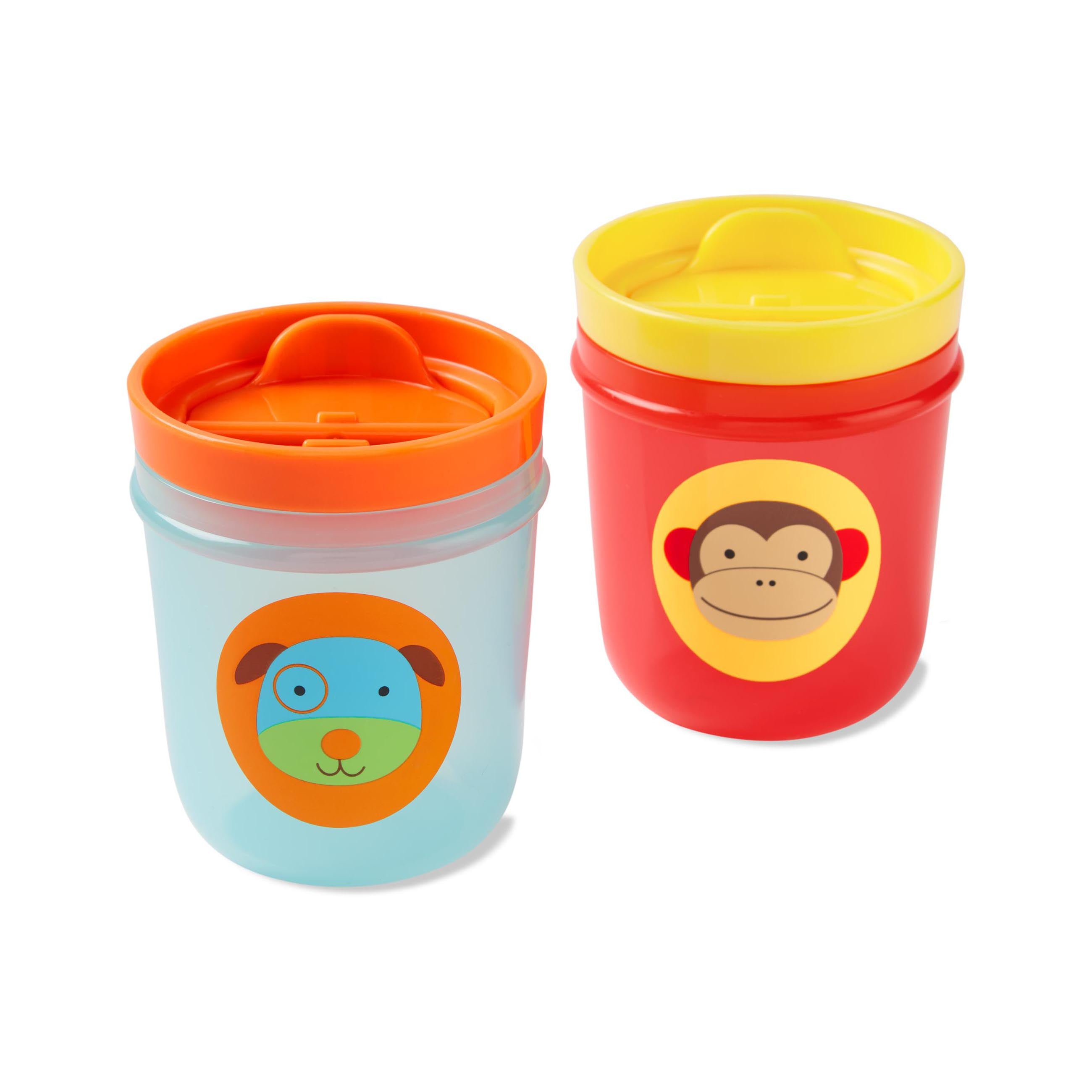 Skip Hop Zoo Tumbler Cups - Monkey/Dog