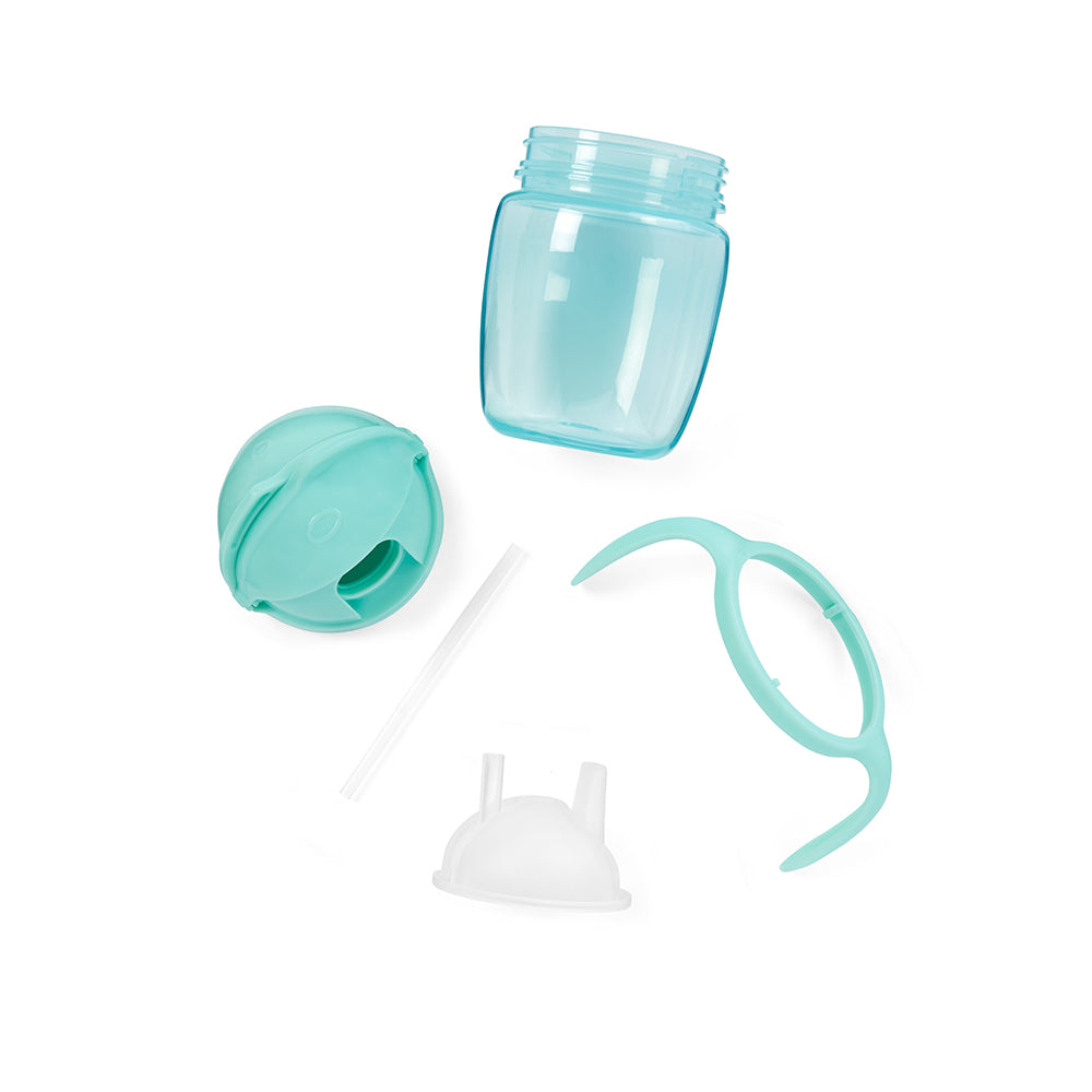 Skip Hop Sip-to-Straw Cup - Two Tone Teal