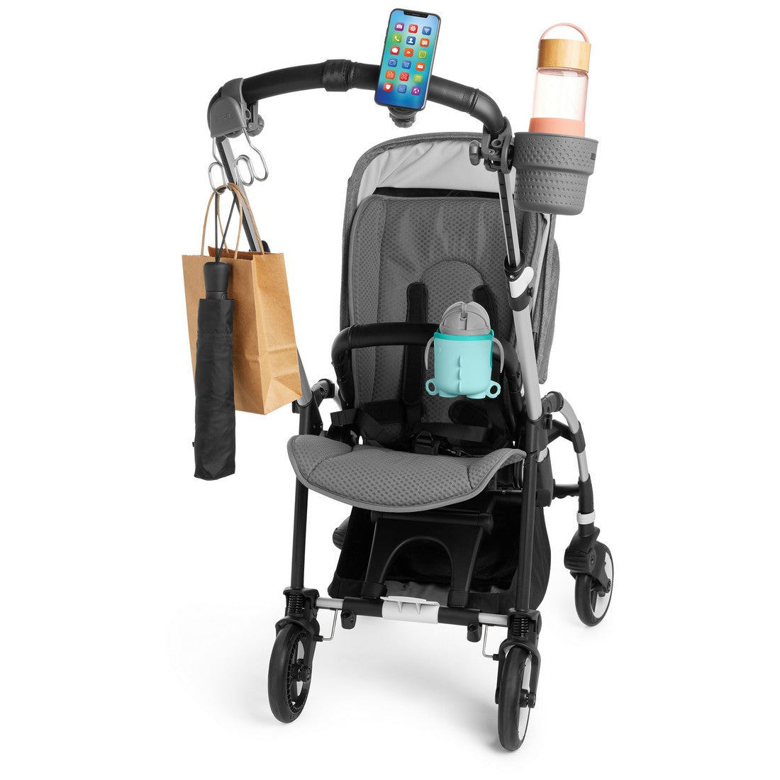 Skip Hop Stroll & Connect Universal Child Cup Holder On the Go Teal 11.9