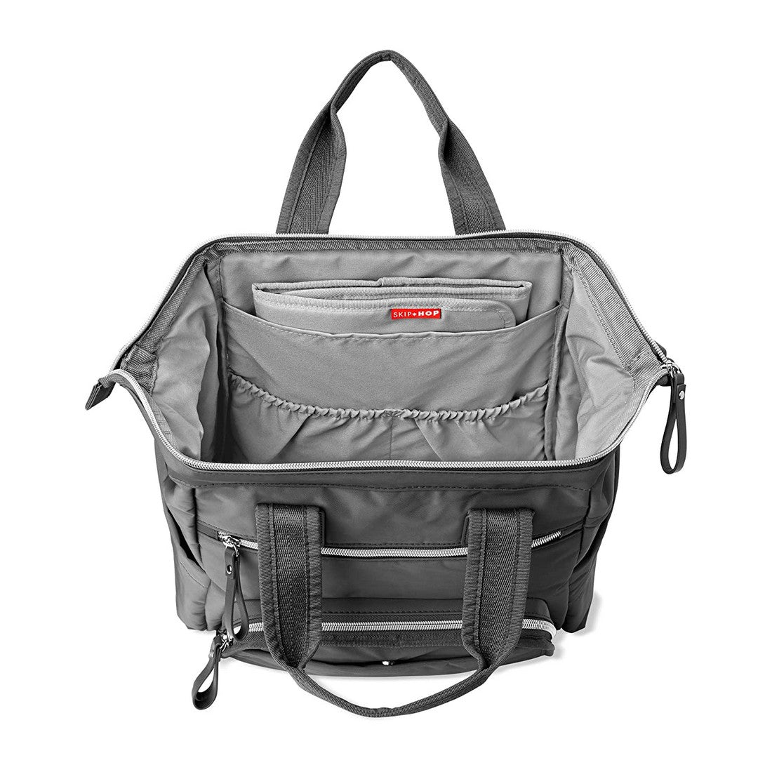Skip Hop Mainframe Backpack  Diaper Bags Charcoal Birth+ to 24M
