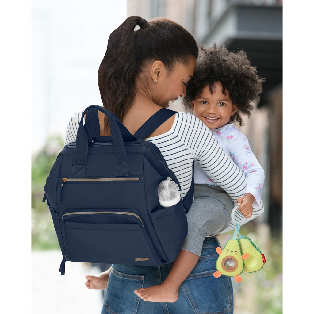 Skip Hop Mainframe Backpack  Diaper Bags Midnight Navy Birth+ to 24M