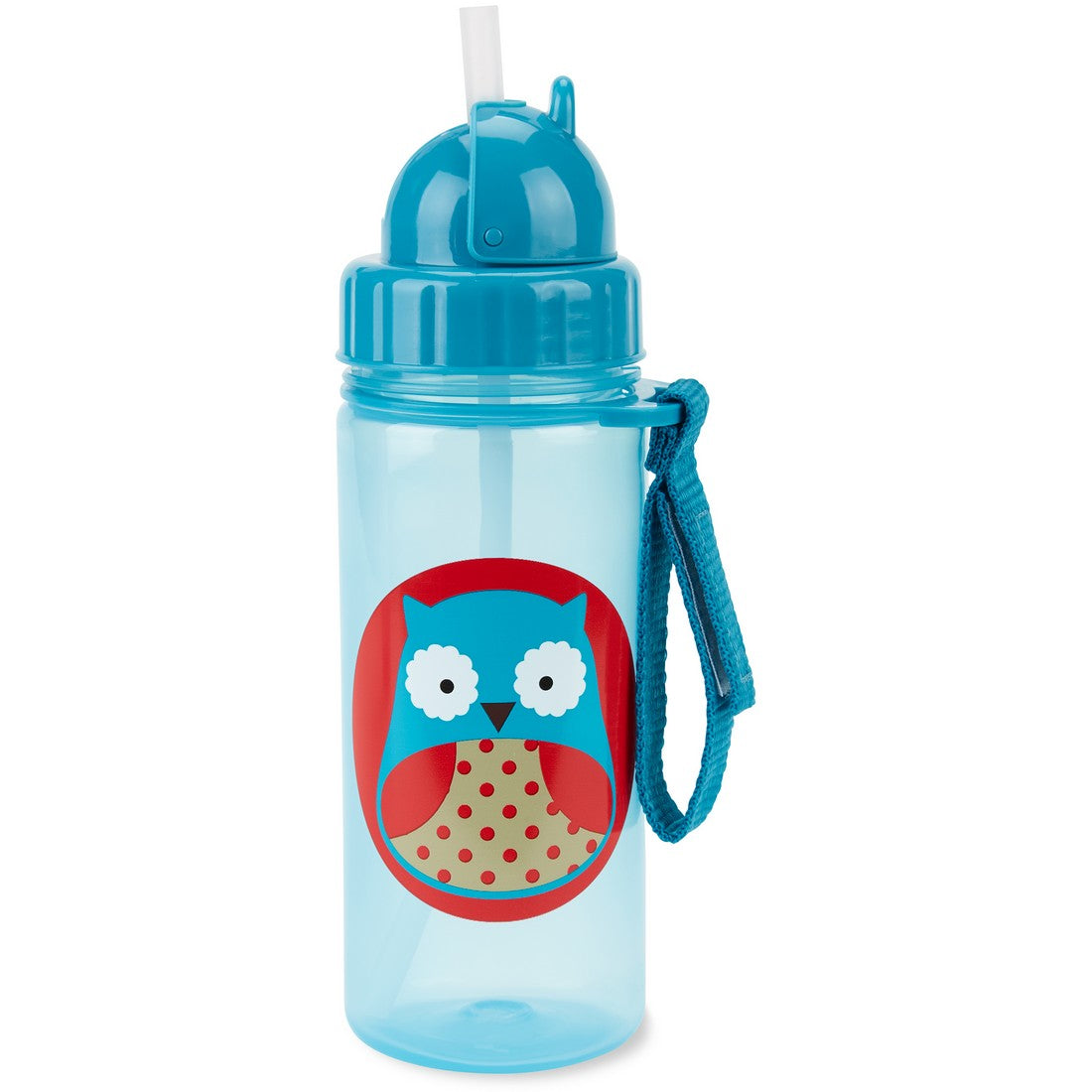 Skip Hop Zoo Straw Bottle PP Sipper Owl 18M to 36M