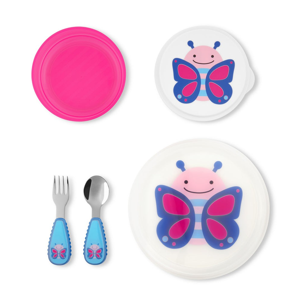 Skip Hop ZOO Table Ready Set Weaning Accessory Butterfly 6M to 36M