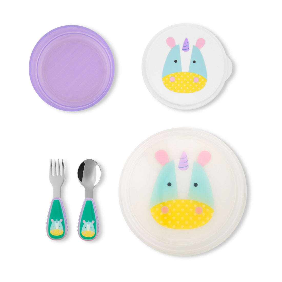 Skip Hop Zoo Table Ready Set Weaning Accessory Unicorn 6M to 36M