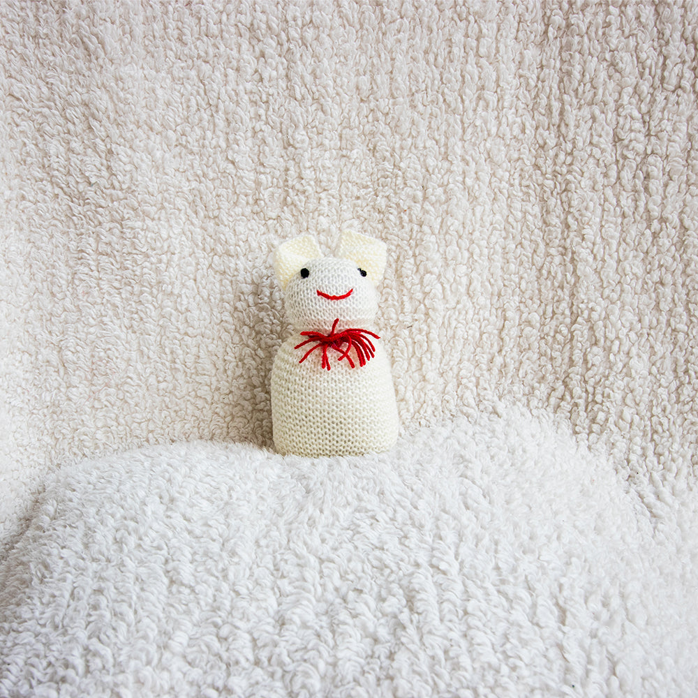 Snowball, The Bunny Sensory Soft Toy