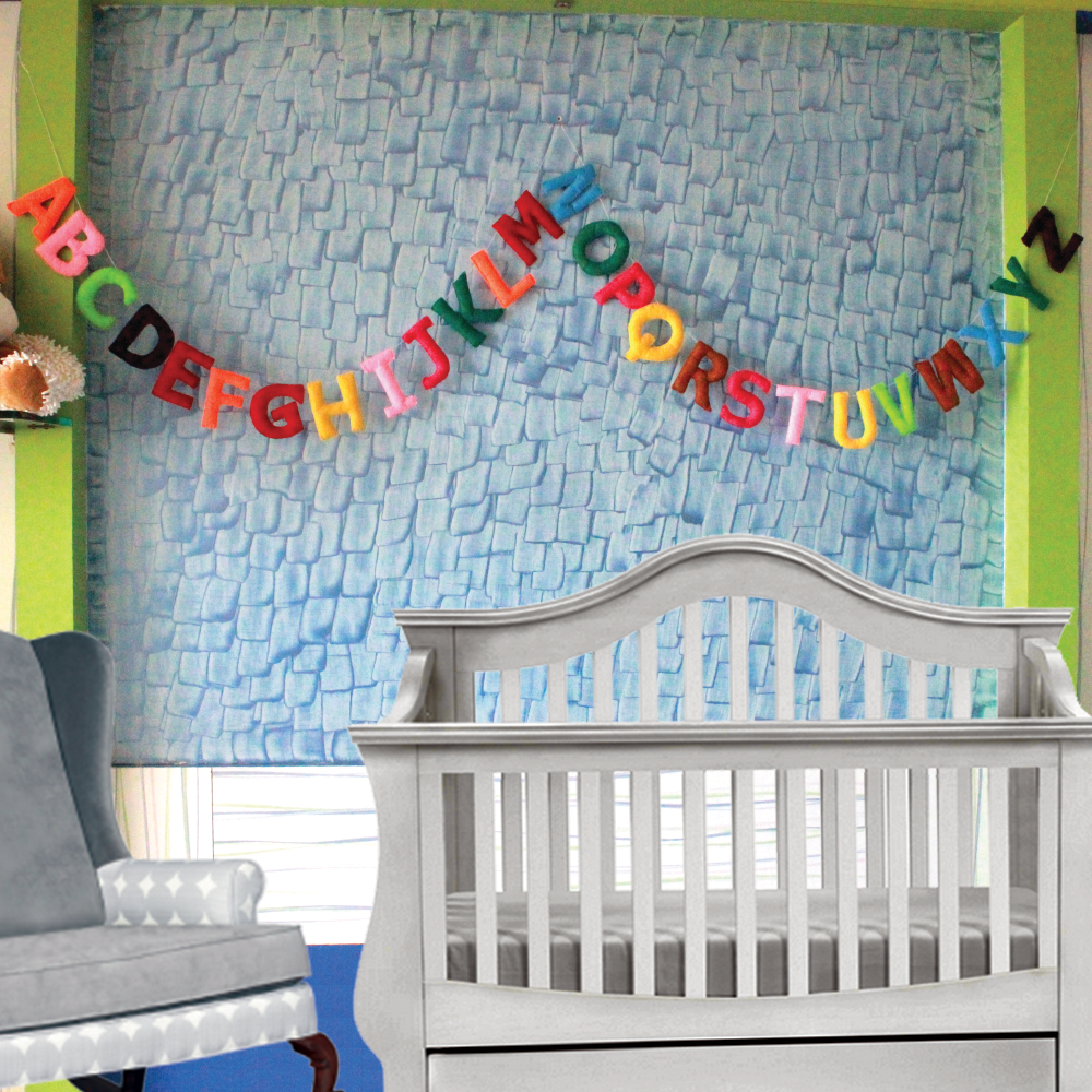 ABC- Felt Bunting