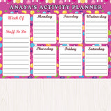 Activity Planner - Candy Land, Set of 50