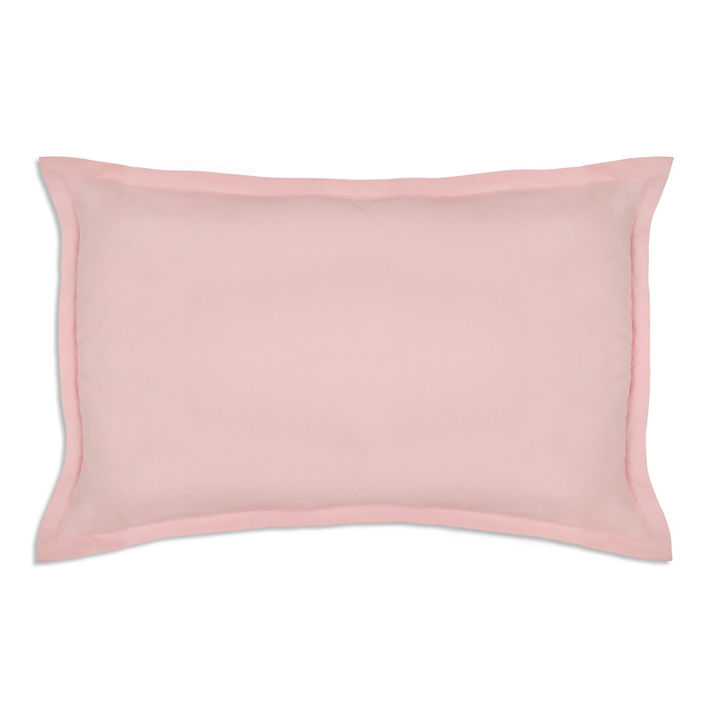 Bedsheet Set - Ashes Of Roses (Plain) Bedsheet, Single/Double Bed Sizes Available