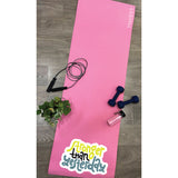 Own It Yoga Mat - Stronger Than Yesterday