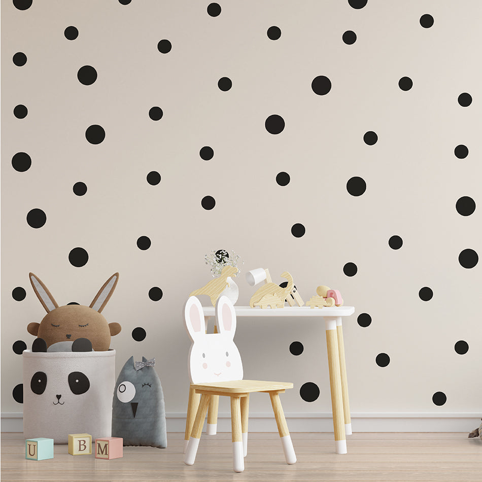Reusable Wall Decals - All That Polka