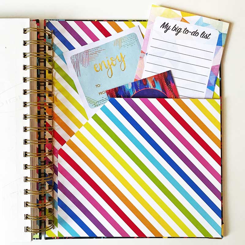 Ikat  Annual Planner - Undated