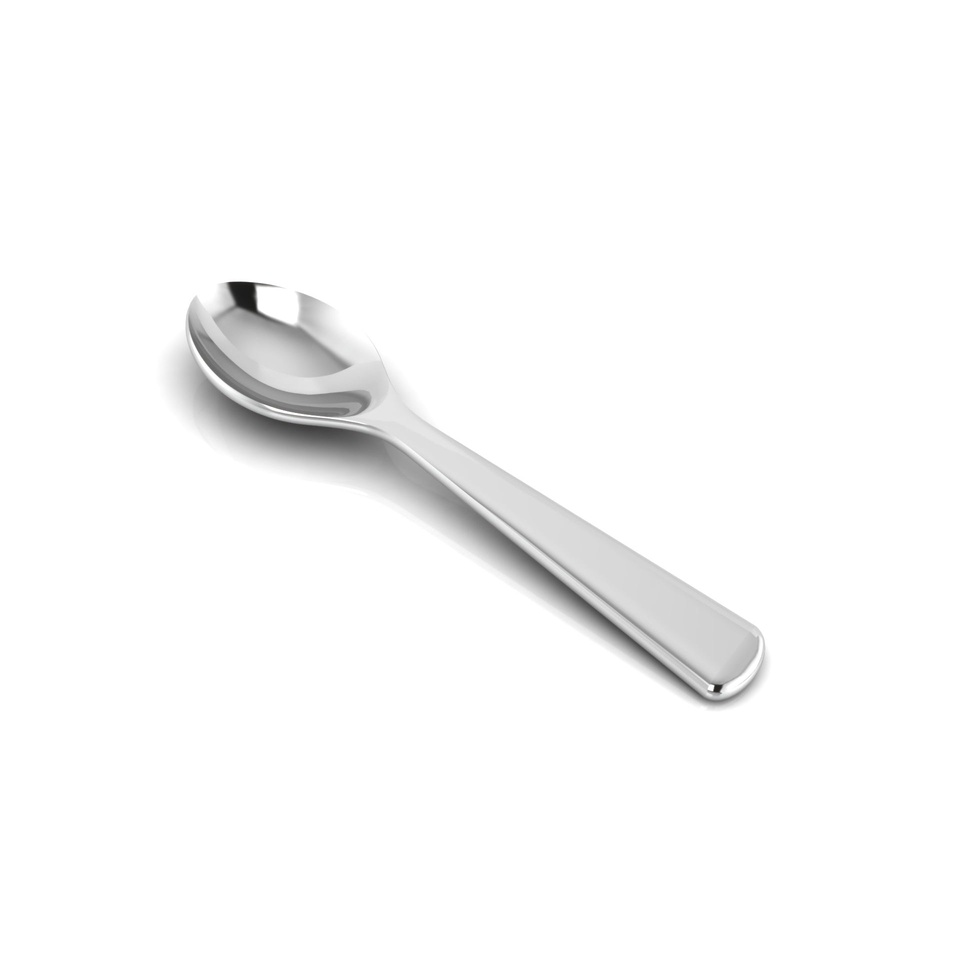 Sterling Silver Feeding Spoon - Plain