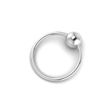 Sterling Silver Rattle & Teether - Single Ring