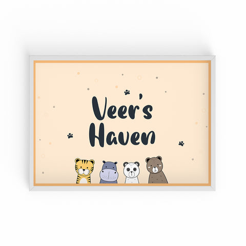 Doodle's Name Frame - My Haven (Style 2)