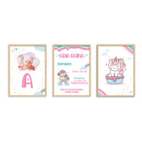 Doodle's Wall Frames - Unicorn Dreams (Set Of 3) Style 2