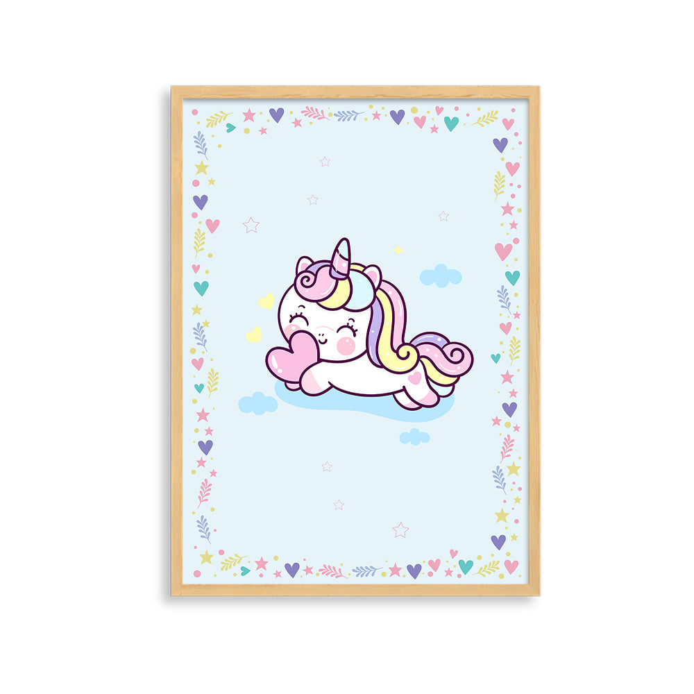 Doodle's Wall Frames - Unicorn Dreams (Set Of 3) Style 1