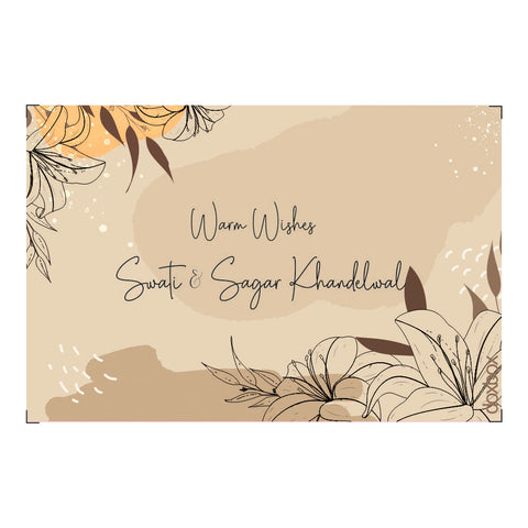 Personalised Gift Tags - Autumn Fall