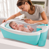 Summer Infant Lil Luxuries Refresh Bath Tub Neutral Birth+ to 12M