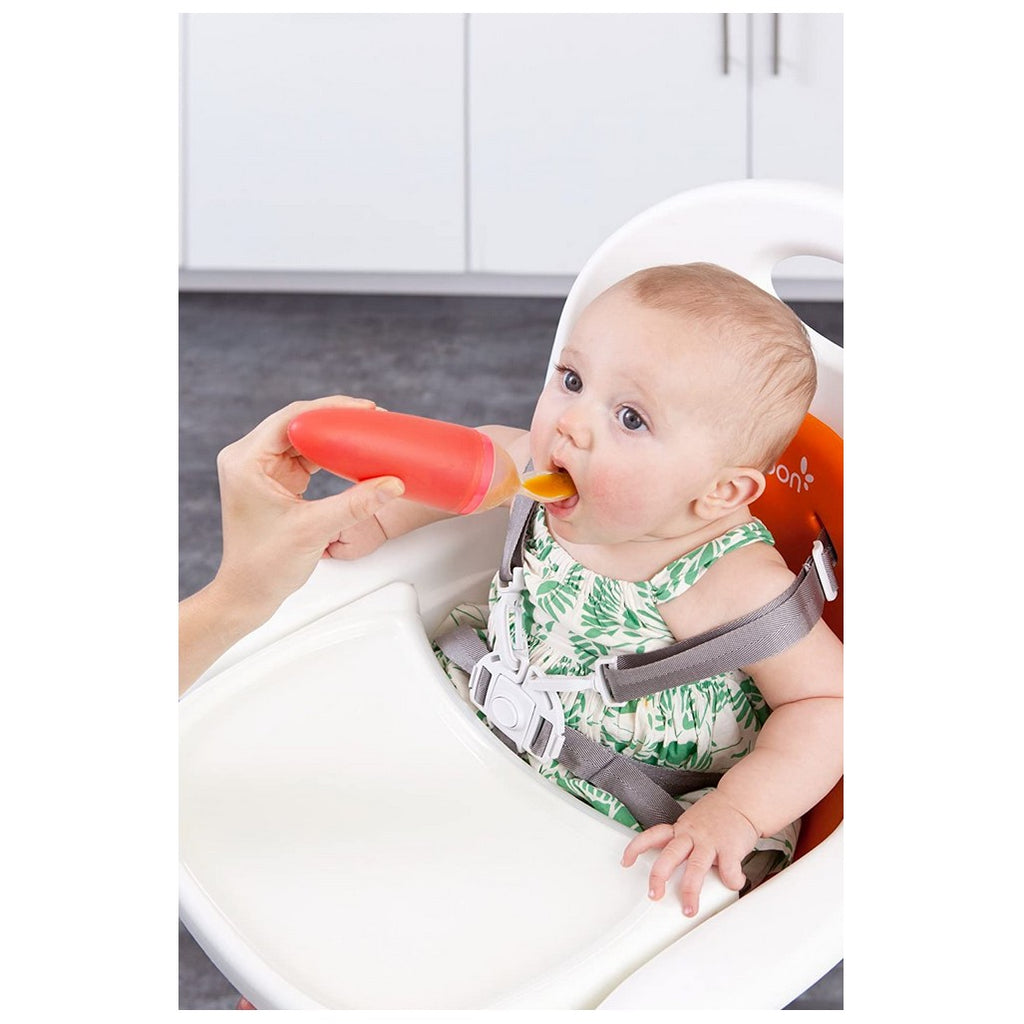 Boon Squirt Baby Food Dispensing Spoon - Orange