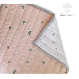The White Cradle Organic Cotton Baby Quilt - Butterfly