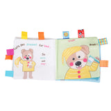 Baby Moo Learning with Puppy Multicolour Activity Cloth Book