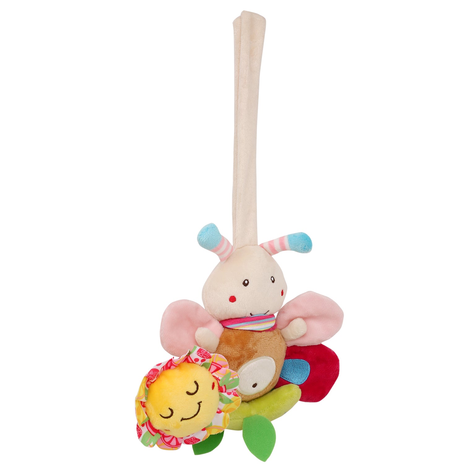 Baby Moo Bee Multicolour Hanging Pulling Toy