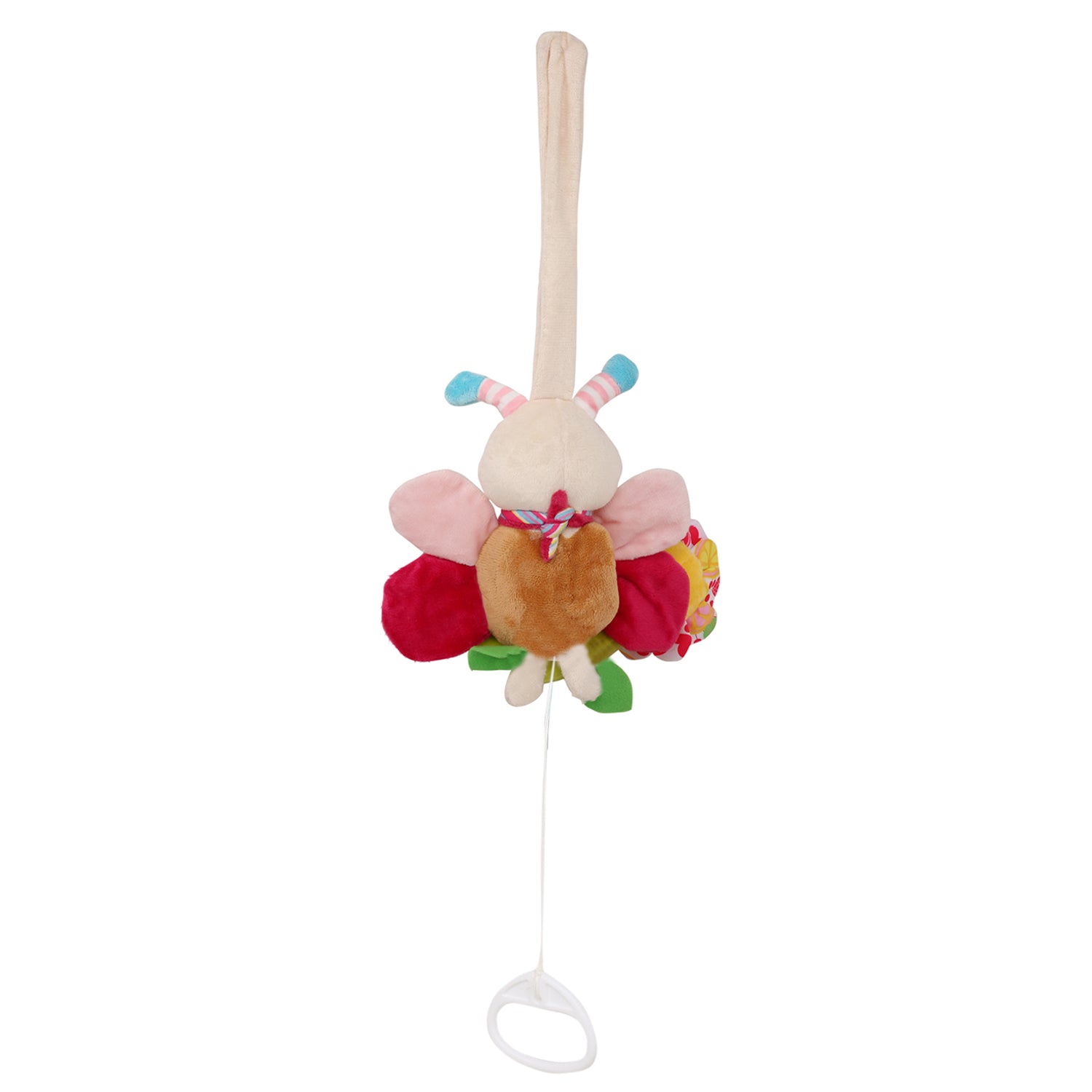 Baby Moo Bee Multicolour Hanging Pulling Toy