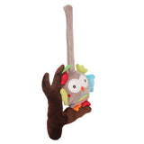Baby Moo Owl Grey Hanging Pulling Toy