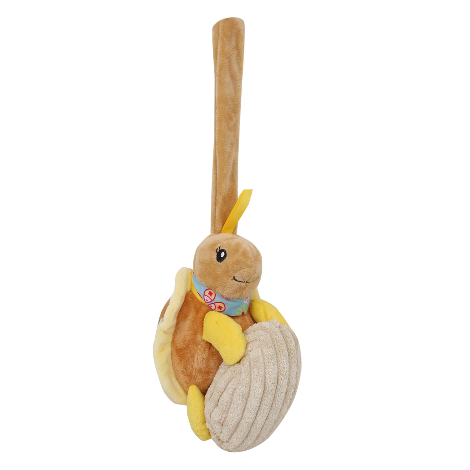 Baby Moo Tortoise Yellow Hanging Pulling Toy