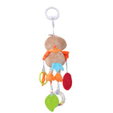 Baby Moo Parrot Multicolour Hanging Toy With Teether