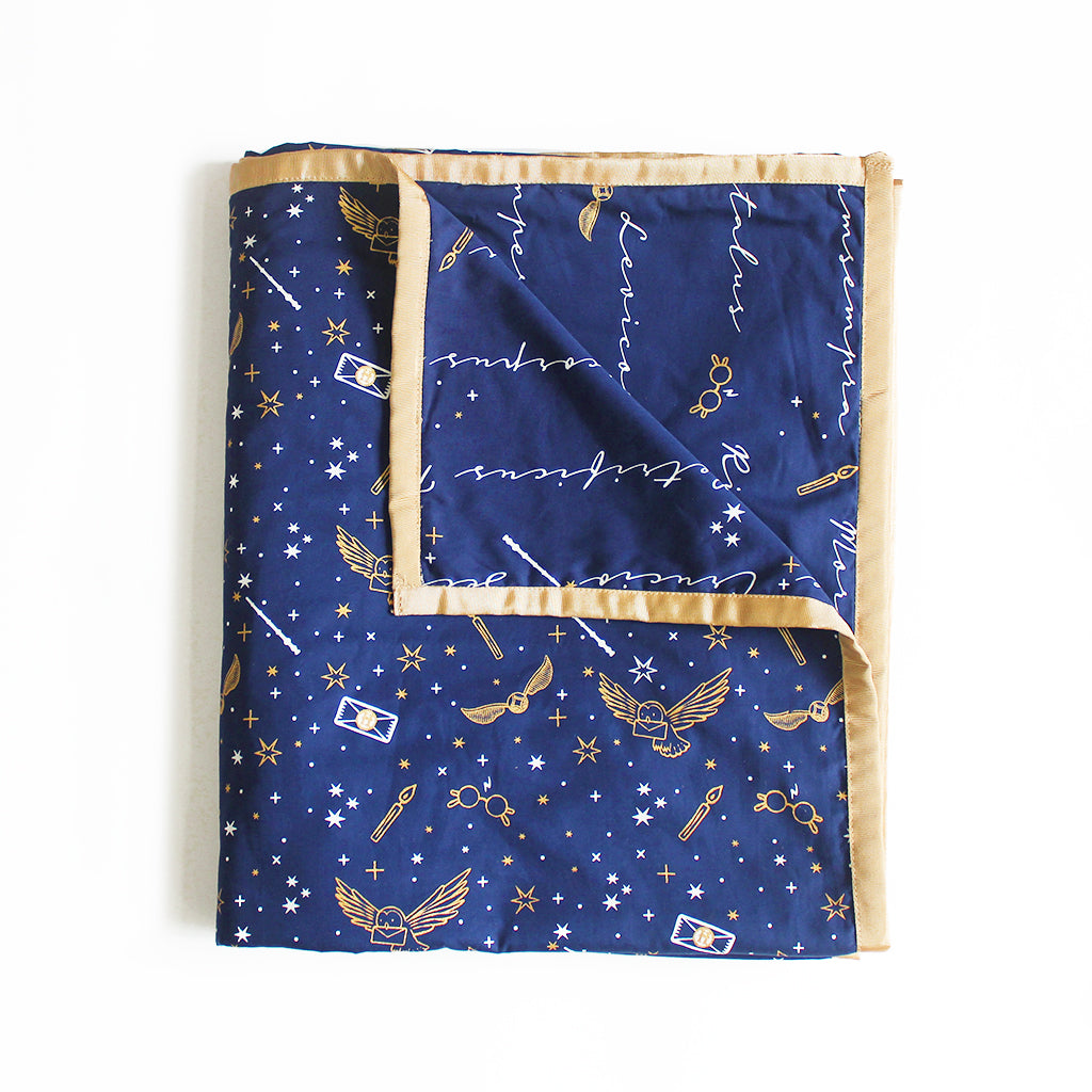 Official Harry Potter 100% Cotton Reversible Single Blanket Dohar For Kids