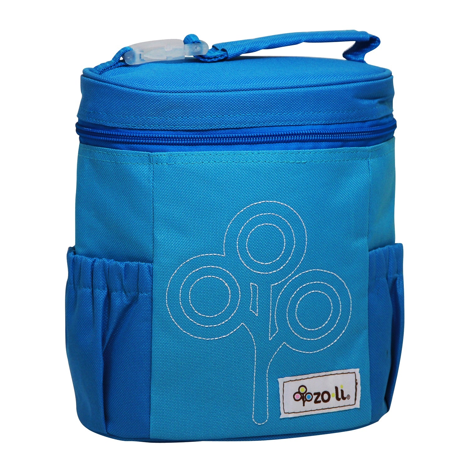 Zoli NOM NOM Insulated Lunch Bag - Blue