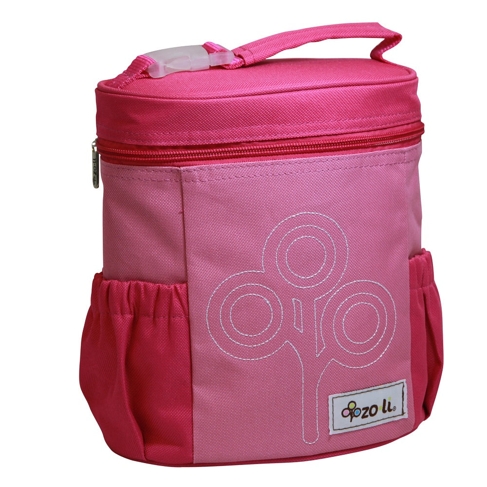 Zoli NOM NOM Insulated Lunch Bag - Pink