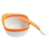 Zoli Mash Bowl and Spoon Kit - Orange