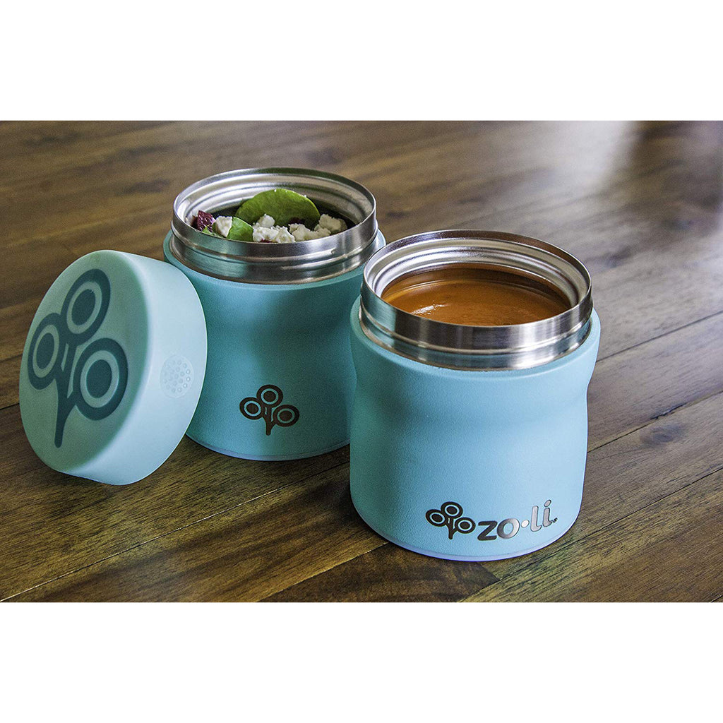 Zoli Pow This & That Stainless Steel Insulated Food Jar- Mint