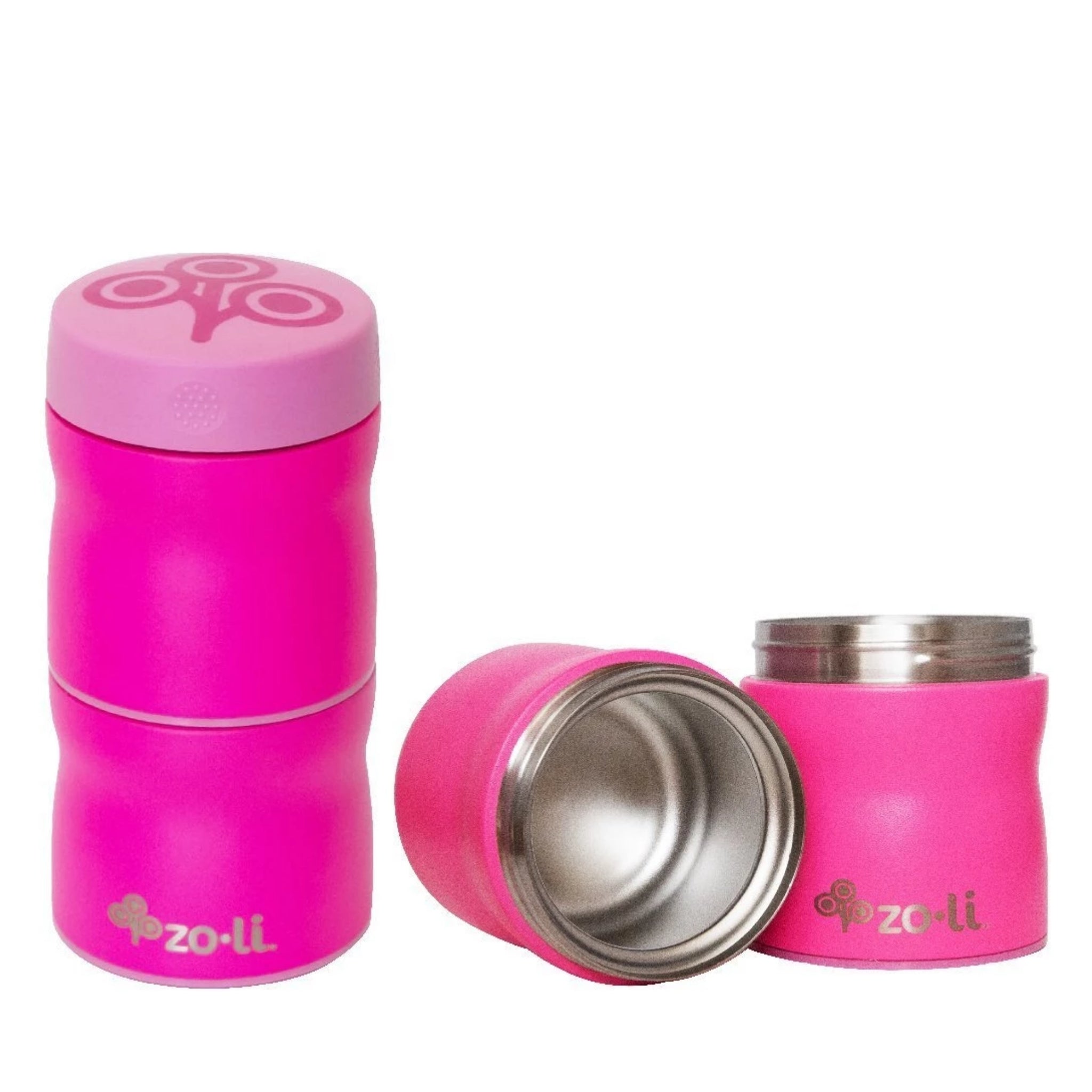 Zoli Pow This & That Stainless Steel Insulated Food Jar- Pink