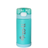 Zoli Pow Squeak Vacuum Insulated Straw Drink Bottle - Mint