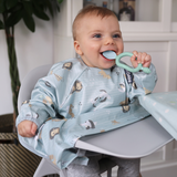 Bibado Dippit™ Multi stage Baby Weaning Spoon and Dipper Mint & Blue - Pack of 2