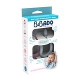 Bibado Dippit™ Multi stage Baby Weaning Spoon and Dipper Pink & Grey - Pack of 2