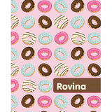 Personalised Notebook - Donuts