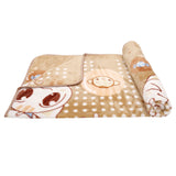 Baby Moo Funny Dream Brown Bubble Blanket
